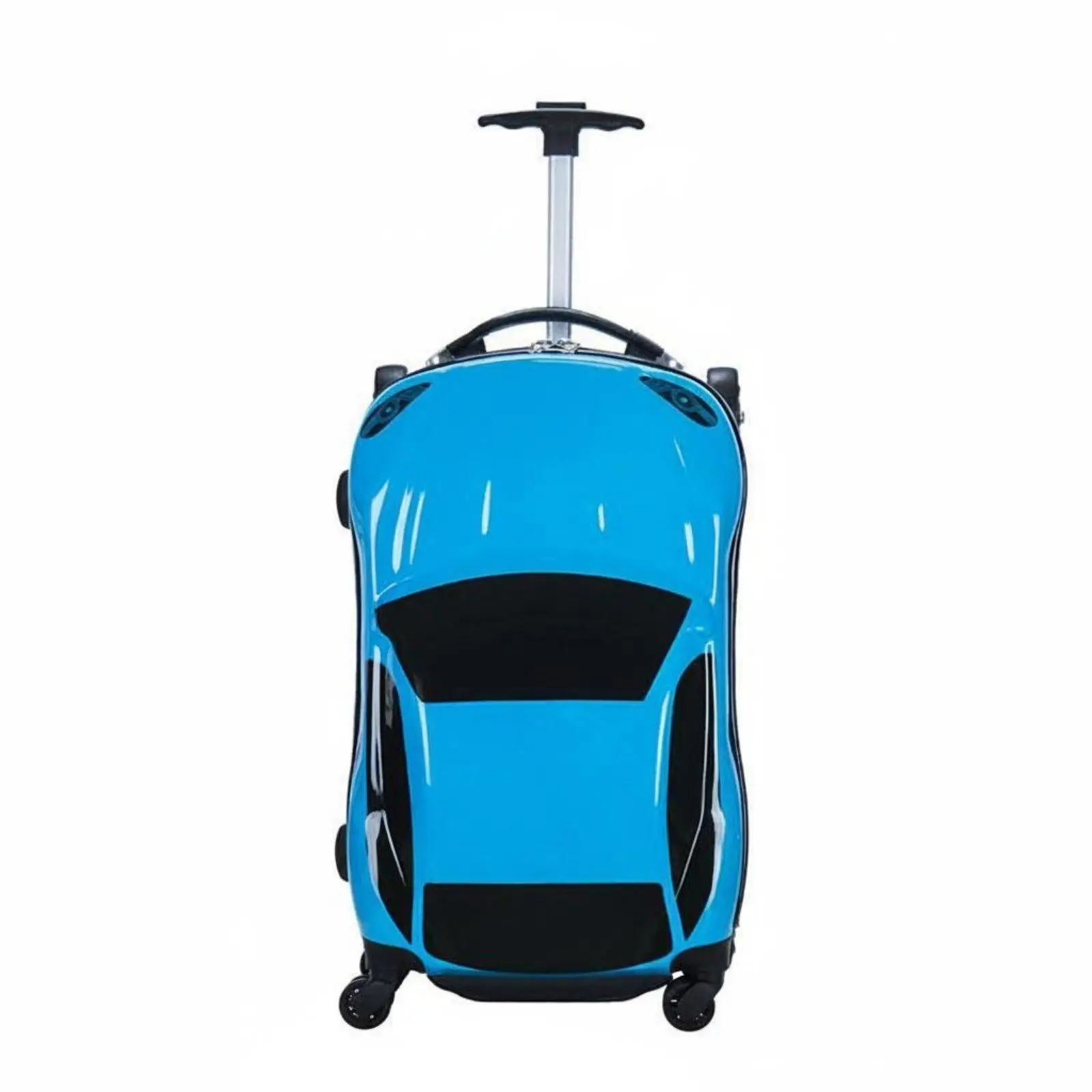 Child Suitcase with Wheels Rideable Sit on Travel Trolley Case Storage Bag for Kids Airport Journeys
