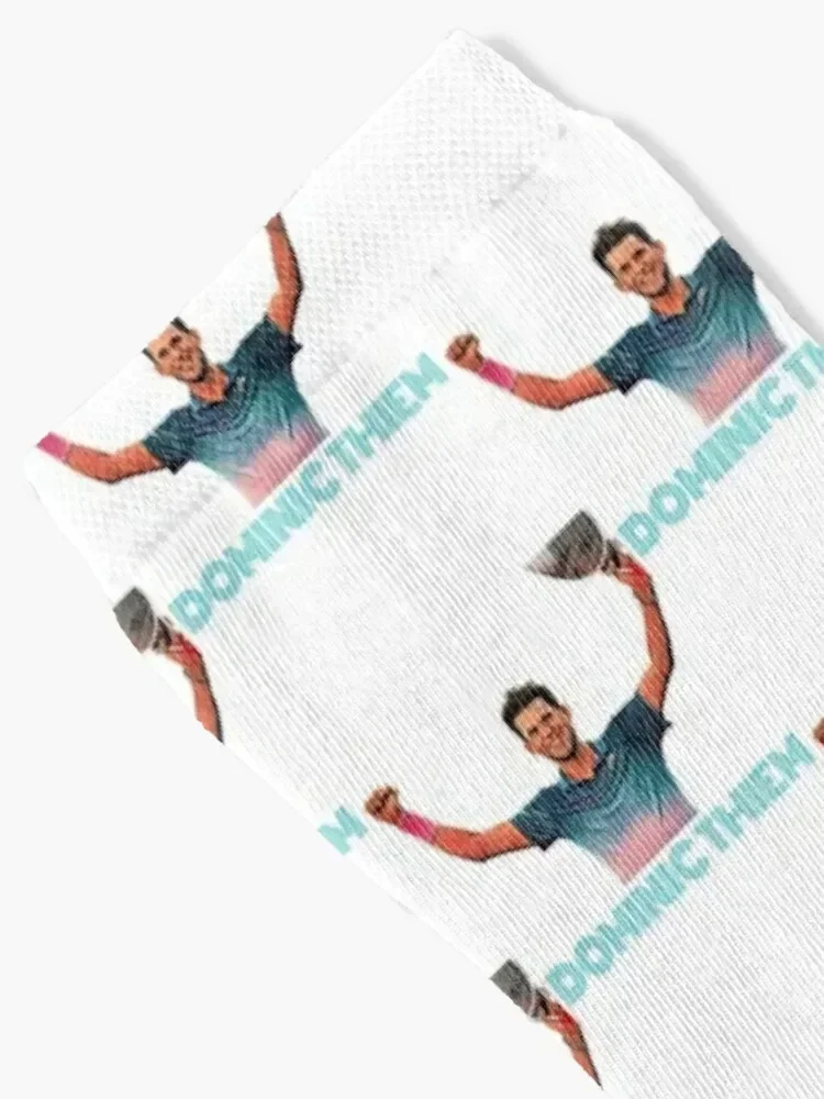 dominic thiem Socks cartoon snow Socks Girl Men's