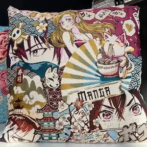 Gobelin cushion Shogun - Manga - Anime pillowcase