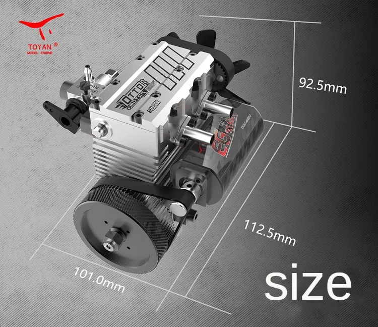 水冷エンジン,ツインシリンダー,4ストローク,DIYキット,モデルToy