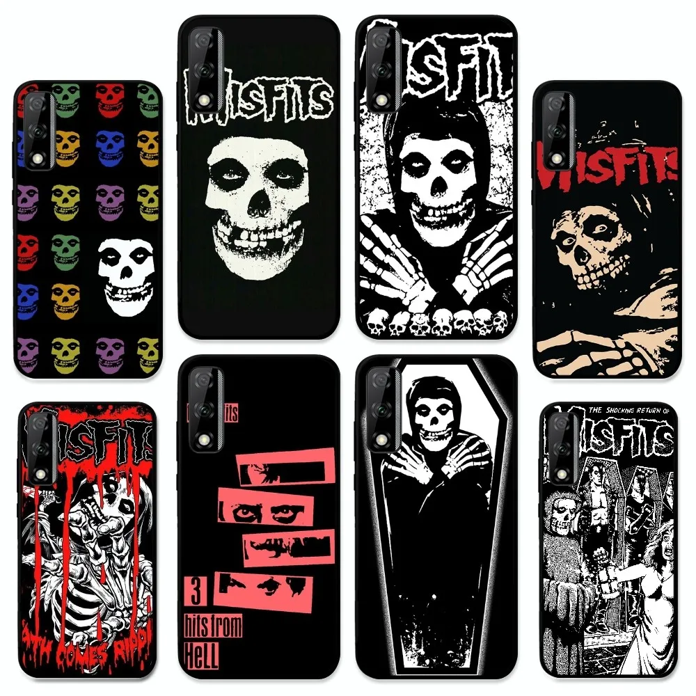 The M-Misfits Glenn Danzig Phone Case For Huawei Y9 6 7 5 Prime Enjoy 7s 7 8 Plus 7a 9e 9plus 8E Lite Psmart Shell