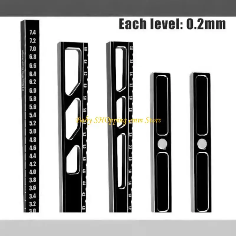 23GD Misuratore Bilanciamento Strumento Controllo Remoto in Auto Calibro Altezza Strumento Misura Pratico In