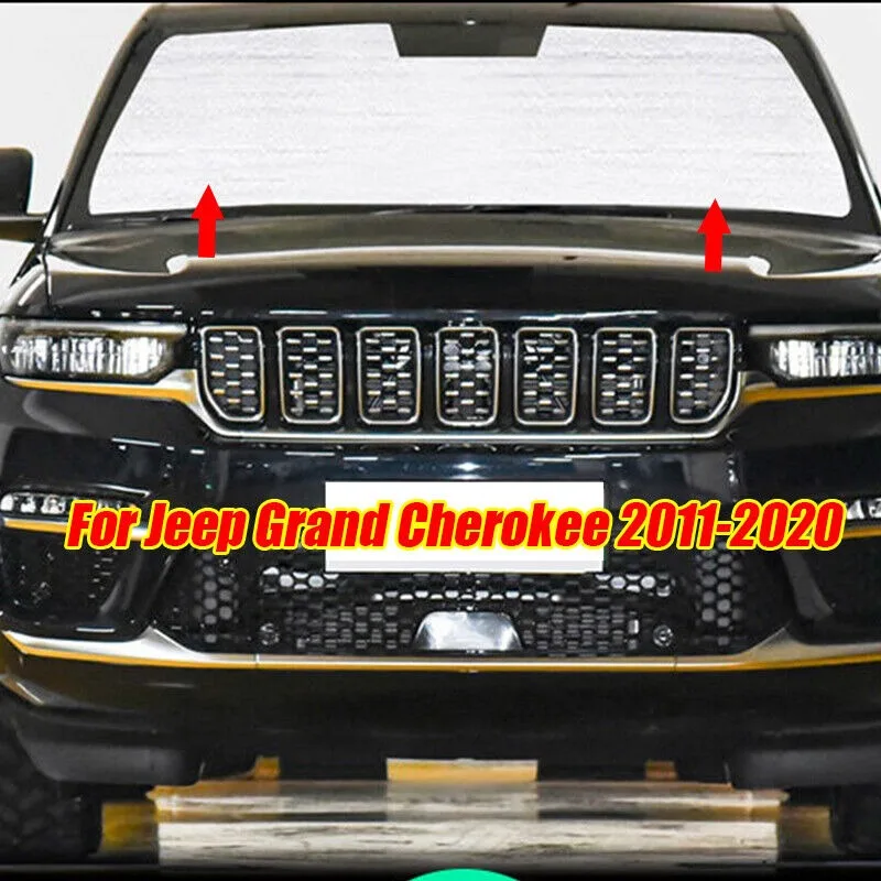 

Для Jeep Grand Cherokee 2011-2020 переднее лобовое стекло солнцезащитный козырек УФ-блок крышка