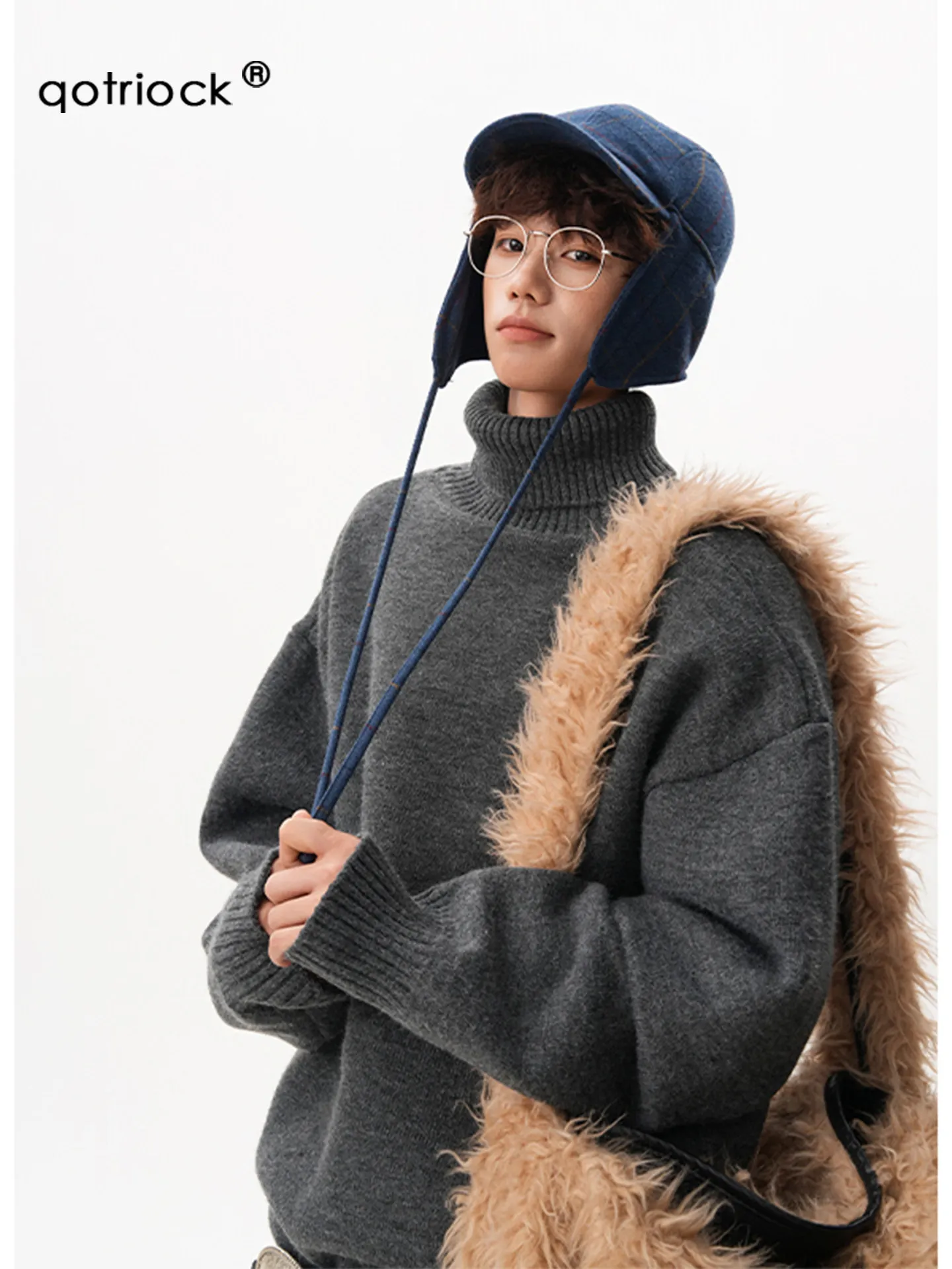 

Мужские пуловеры с меховым воротником, зеленые, с ромбовидным узором, в британском стиле, для гольфа, элегантные, классические, дышащие, стильные, свободного кроя