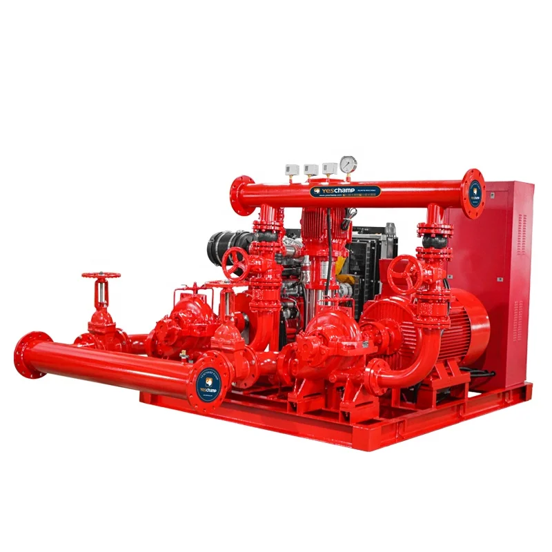 750gpm 11bar Single Stage Diesel Water Pump Iron/Circulating Pumps for Marine Fire Fighting System Split Case Design