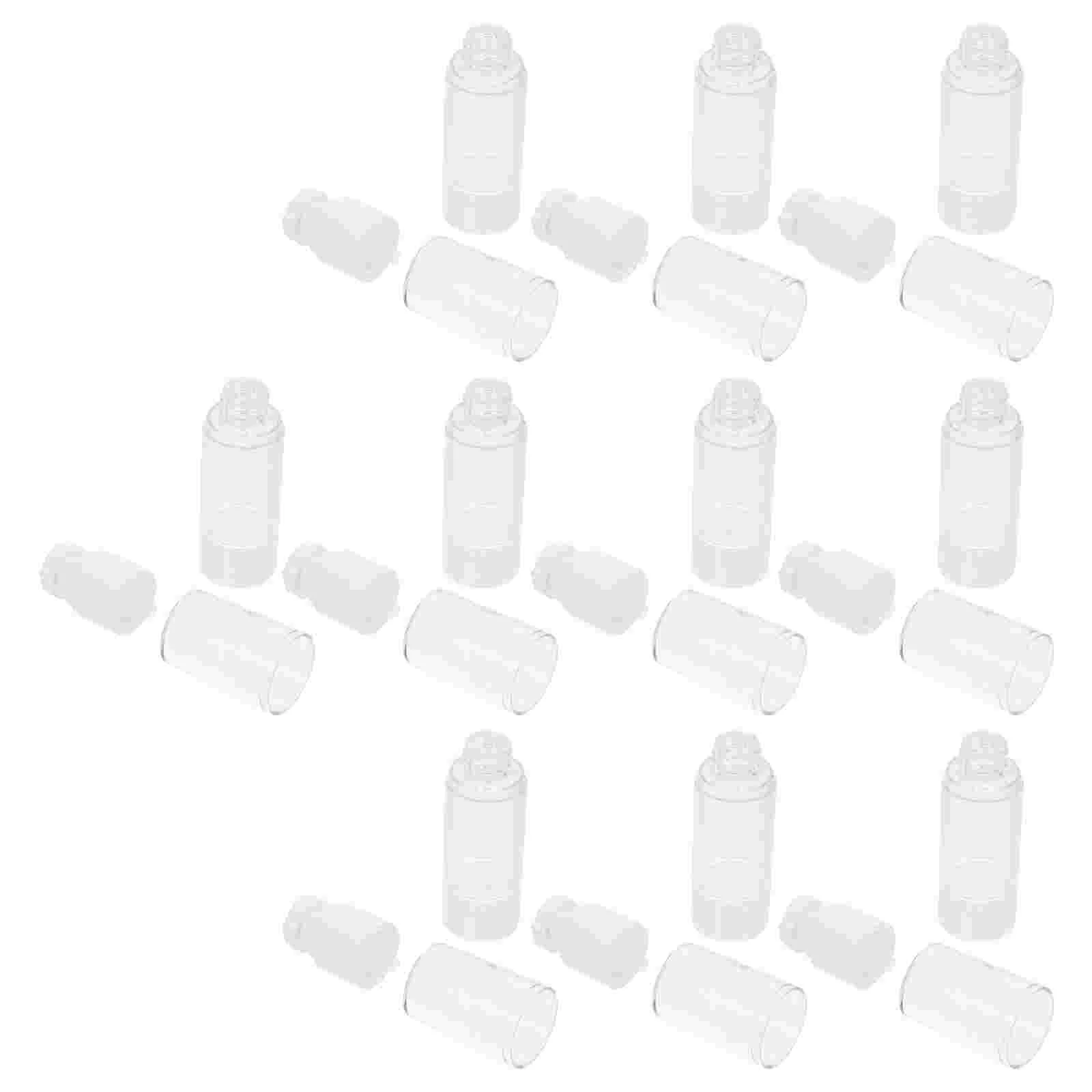 10 bottiglie con pompa, spray sottovuoto, dispenser di sapone per le mani, lozione, sub brocca d'acqua, bianca come viaggio ricaricabile