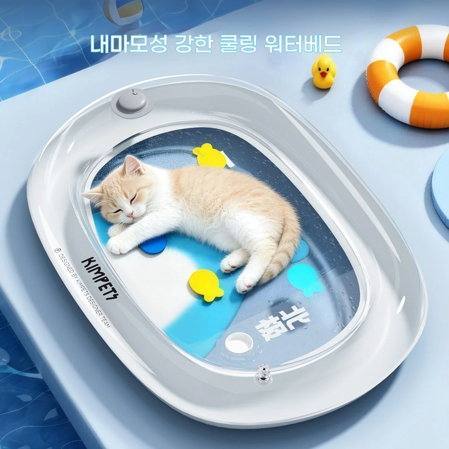 

고양이 강아지 물 쿨링 매트 두꺼운 PVC 긁힘방지 Inflatable Pet Water Cooling Mat Thickened PVC Anti‑scratch Summer Cool Bed for Dogs Cats Indoor
