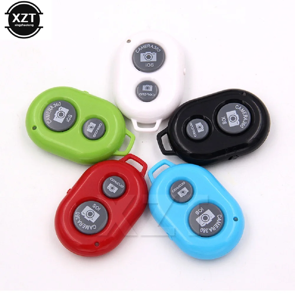 Bluetooth-compatible Shutter Release Button Wireless Remote Control for IOS Android Phone Camera Selfie Photo Page Controller