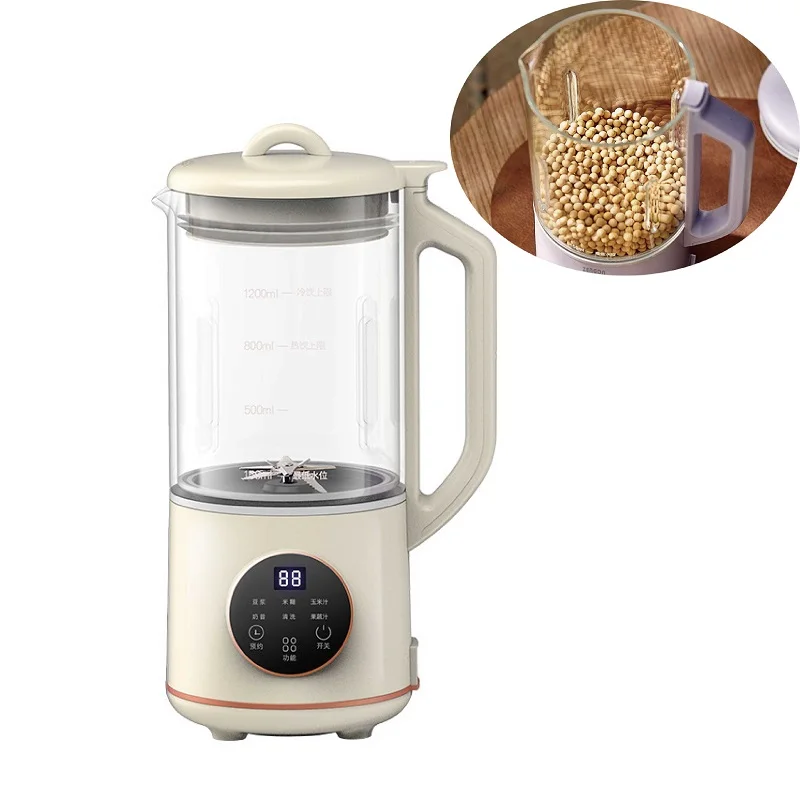 

1.2L Reservation Breakfast Machine Soy Milk Machine Electric Juicer Multi-function Blender Automatic Heating Rice Paste Machine