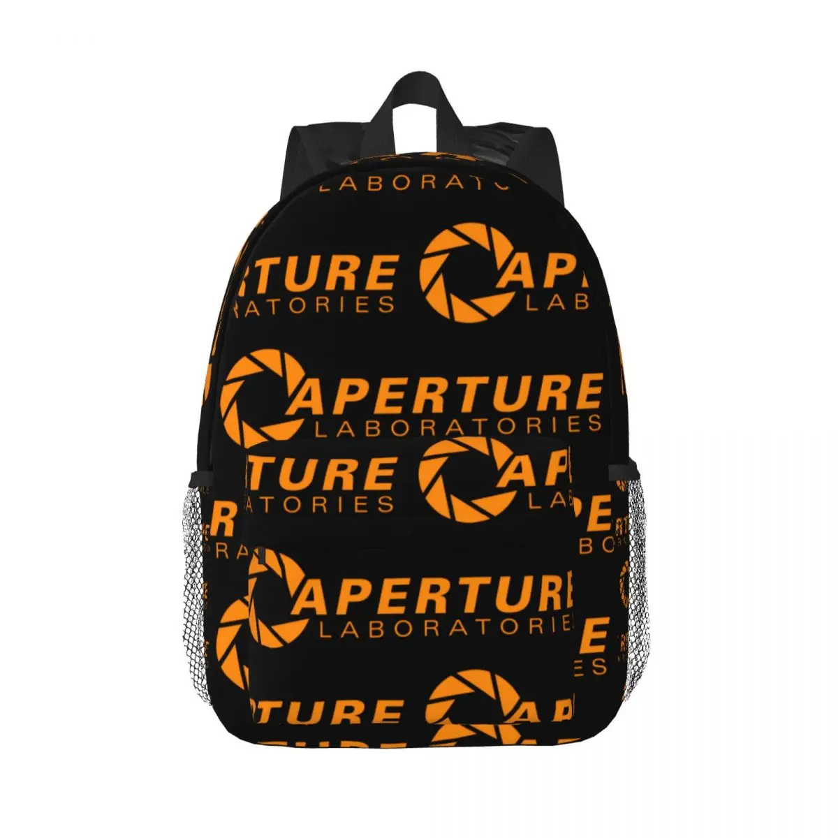 

Accurate Aperture Labs Logo Backpack Middle High College School Student Bookbag