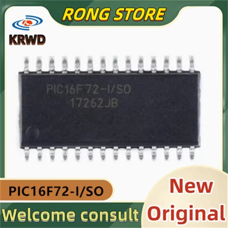 (5 uds) Chip IC nuevo y original PIC16F72-I/SO PIC16F72-I PIC16F72 SOIC-28