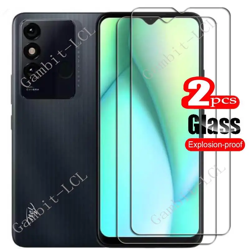 2PCS FOR Itel Vision 3 Plus P682LPN  HD Tempered Glass Protective ON Vision3 3Plus Vision3Plus Screen Protector Film Cover