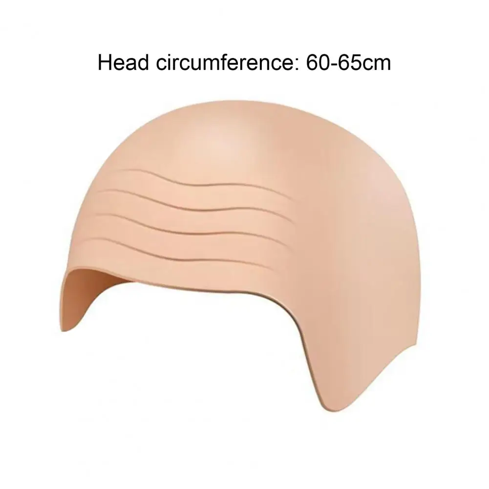 60-65cm Circumference Wig Headgear Soft Makeup Latex Hat Wig Adjustable Size Mesh Cover Film Dress Up Props Costume Accessories