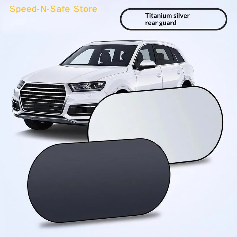 UV Reflective Car Shade Rear Window Cover Premium Quality Heat Insulation Against Intense Sunlight
