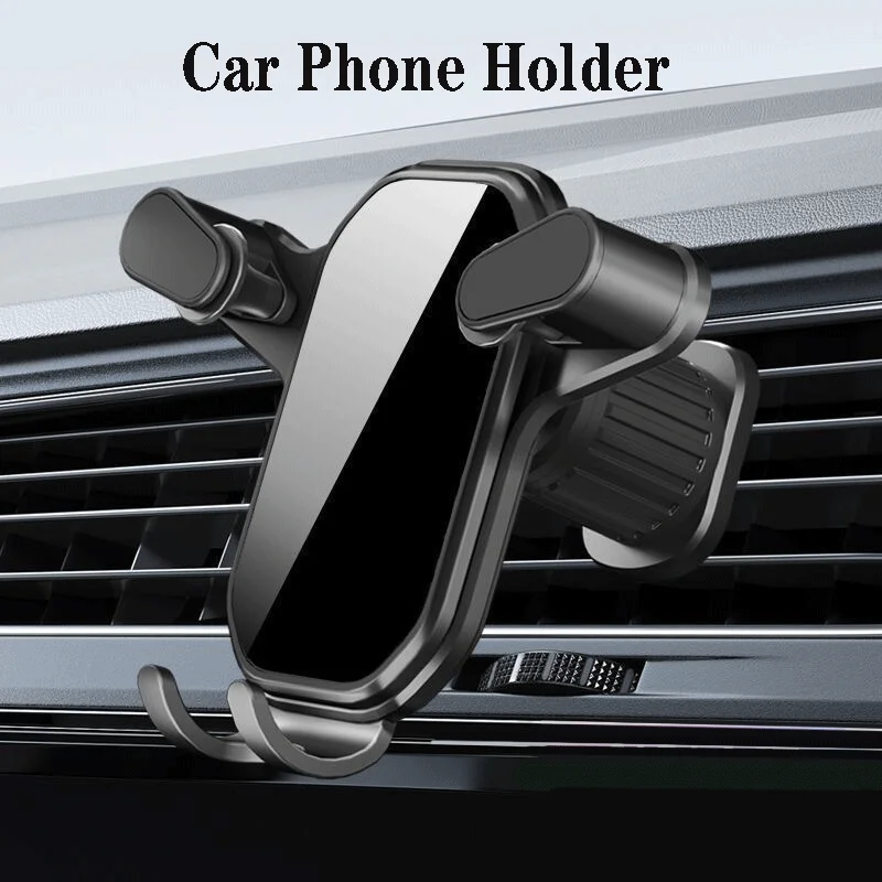 

Universal Car Phone Holder Gravity Mobile Stand GPS Support Auto Air Vent Mount for IPhone 14 13 12 11 Pro Max Xr Xiaomi Samsung