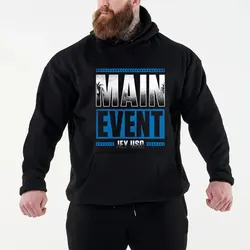 2024 Autumn/Winter New Famous Wrestler Jey Uso Yeet Men's Black Hoodie Street Sports Casual Pullover