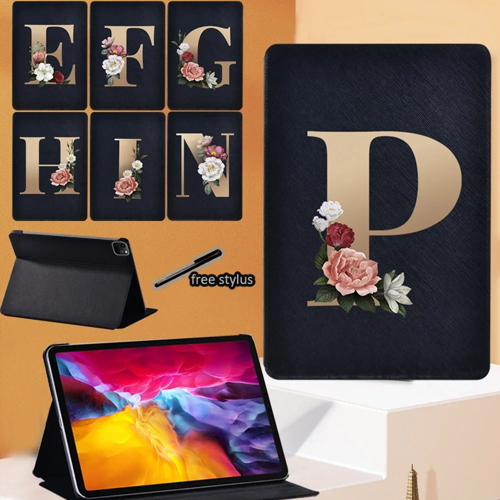 

Tablet Case for Apple IPad Pro 11" 2018 2020/Pro 9.7"/Pro 2nd Gen 10.5" Drop Resistance PU Leather Folding Stand Cover + Pen