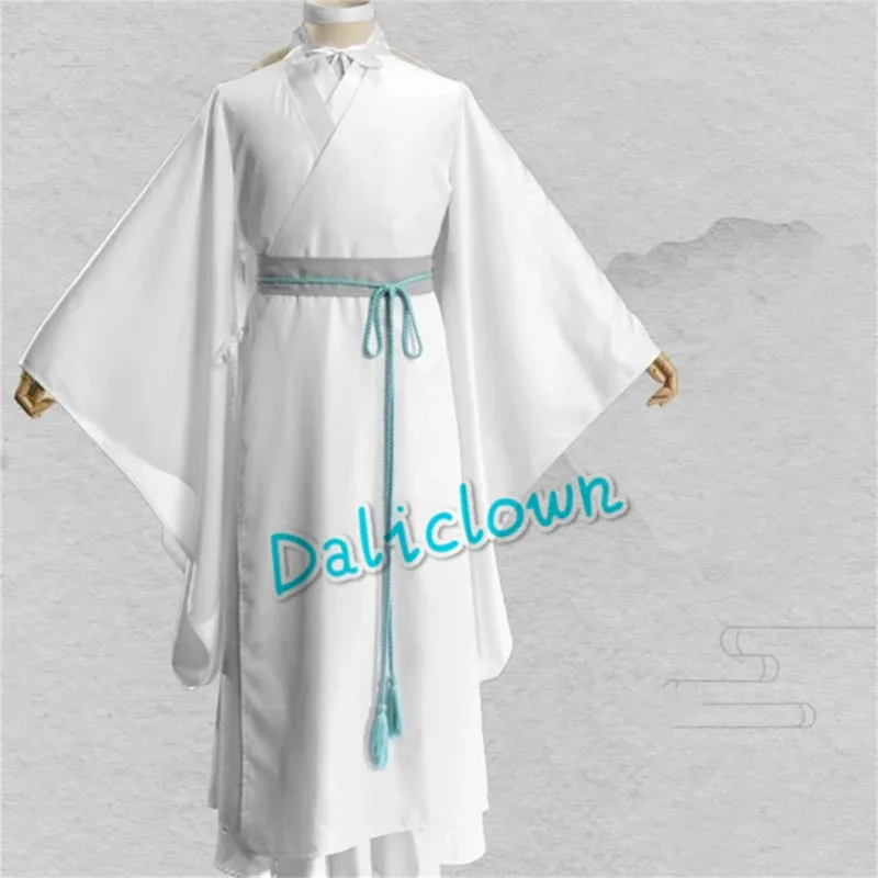 

qq78Request7Anime Heaven Official Blessing Xie Lian Prince Costume Tian Guan Ci Fu Cosplay Xielian Wig Bamboo Hat Prop White Han