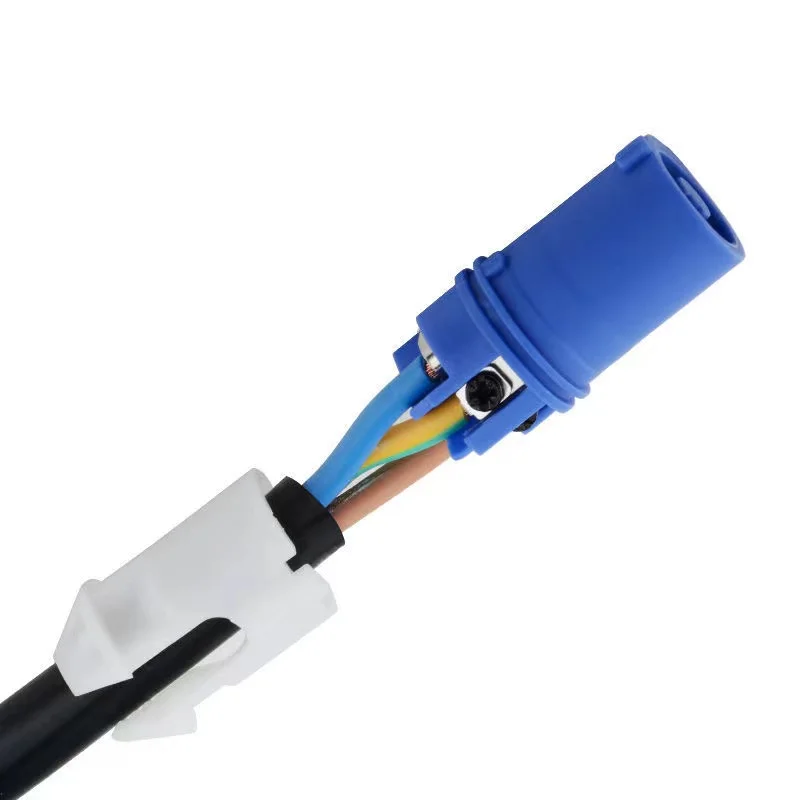 Cable PowerCon de 1M, 2M y 3M, entrada de CA a salida PowerCon, Cable de extensión de alimentación de 3 pines para pantalla LED, haz de luz con cabezal móvil