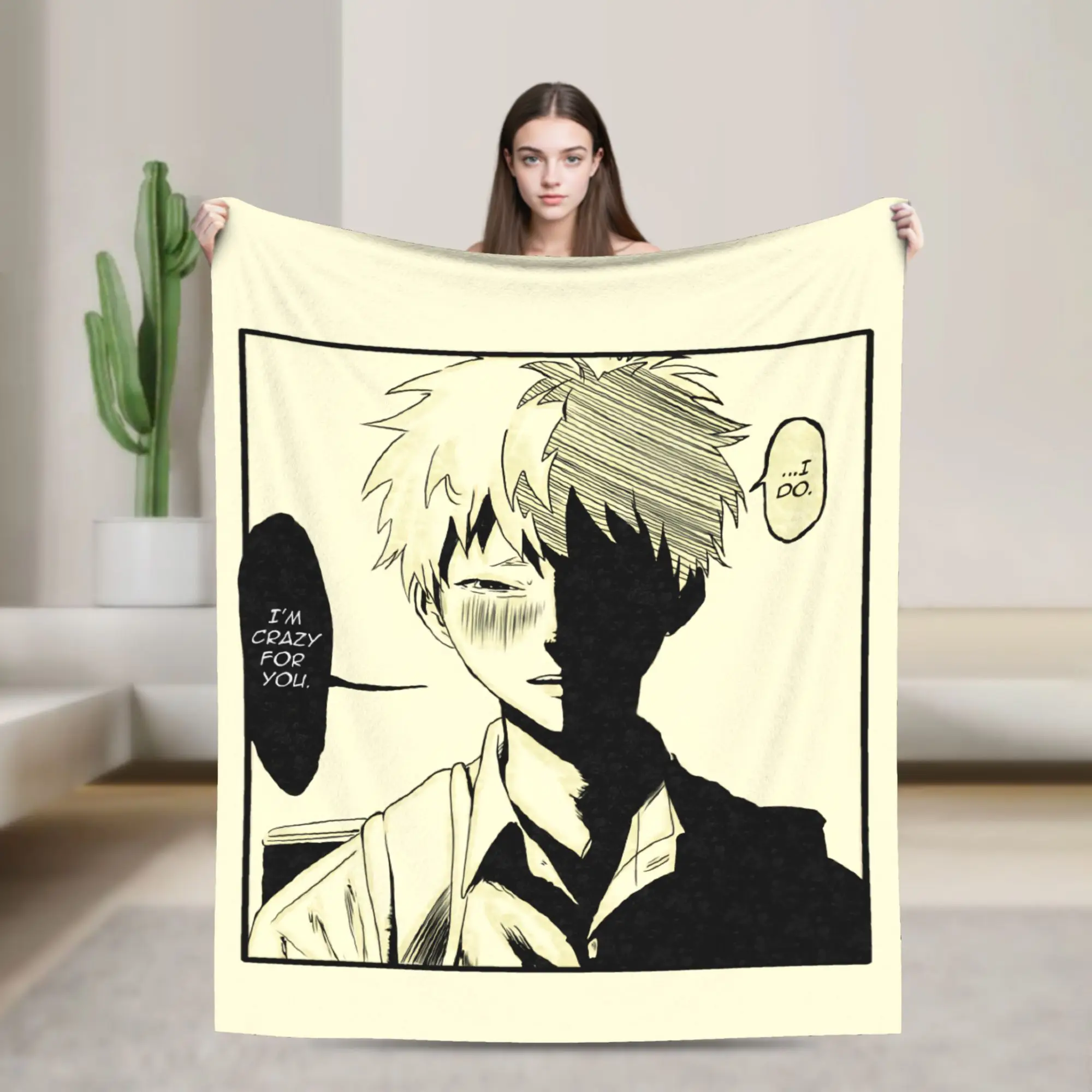 The Summer Hikaru Died Flannel Blanket Doodle Crazy Custom Throw Blankets for Home 150*125cm Bedspread,