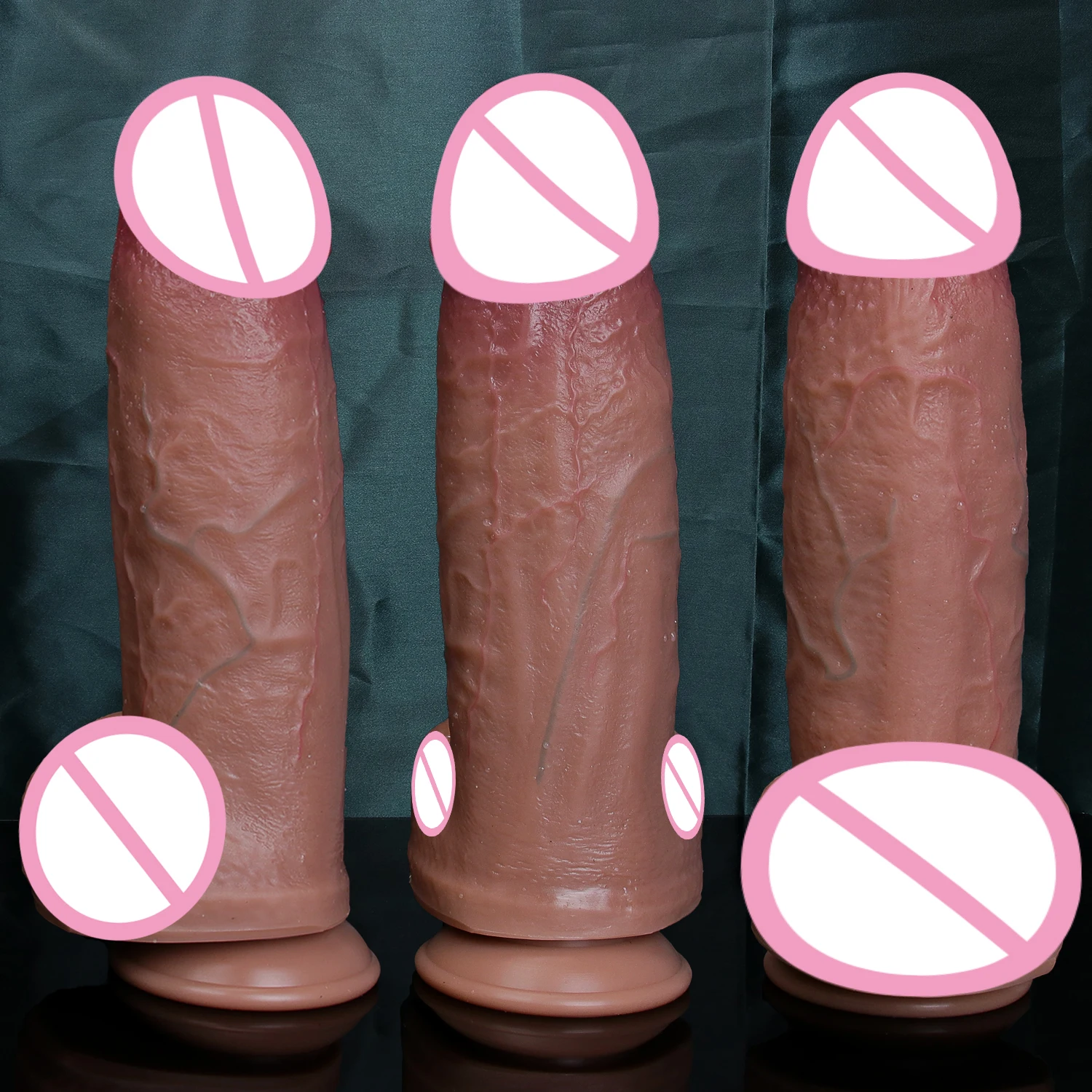 Very Soft Skin Feel Big Thick Dildo Anal Sex Toy for Man Woman Realistic Silicone Penis Gay Masturbation Cock Suction Cup Dick