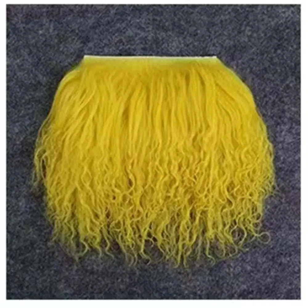 Faux cheveux BJD rangée de cheveux Bjd poupées cheveux synthèse brute BJD trames de cheveux perruque à la main crochet trames de cheveux BJD bricolage cheveux poupées accessoires