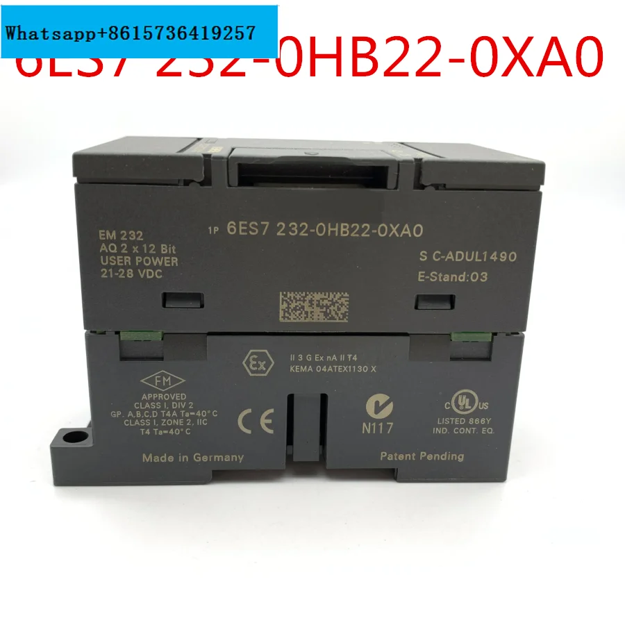 

EM232 2AO Extensible Module For S7-200 PLC 2 Channel Output Analog Module 6ES7 232-0HB22-0XA0