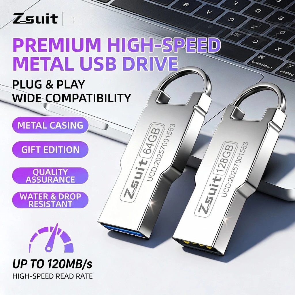 USB Flash Drive, Car Audio, Lossless Music, USB Flash Drive, Mobile Phone, Computer, High-speed USB3.0