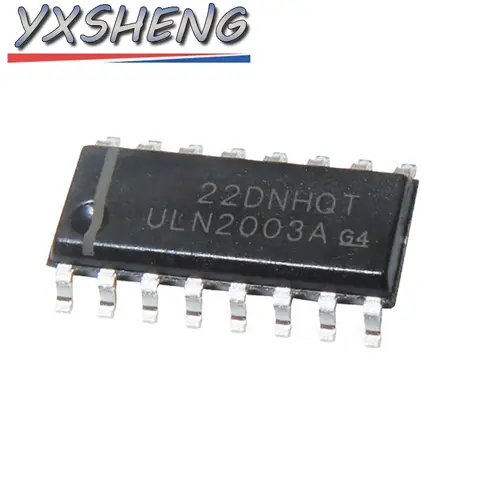 10PCS ULN2003ADR SOP16 ULN2003A ULN2003 SOP-16 Darlington Transistor ICs