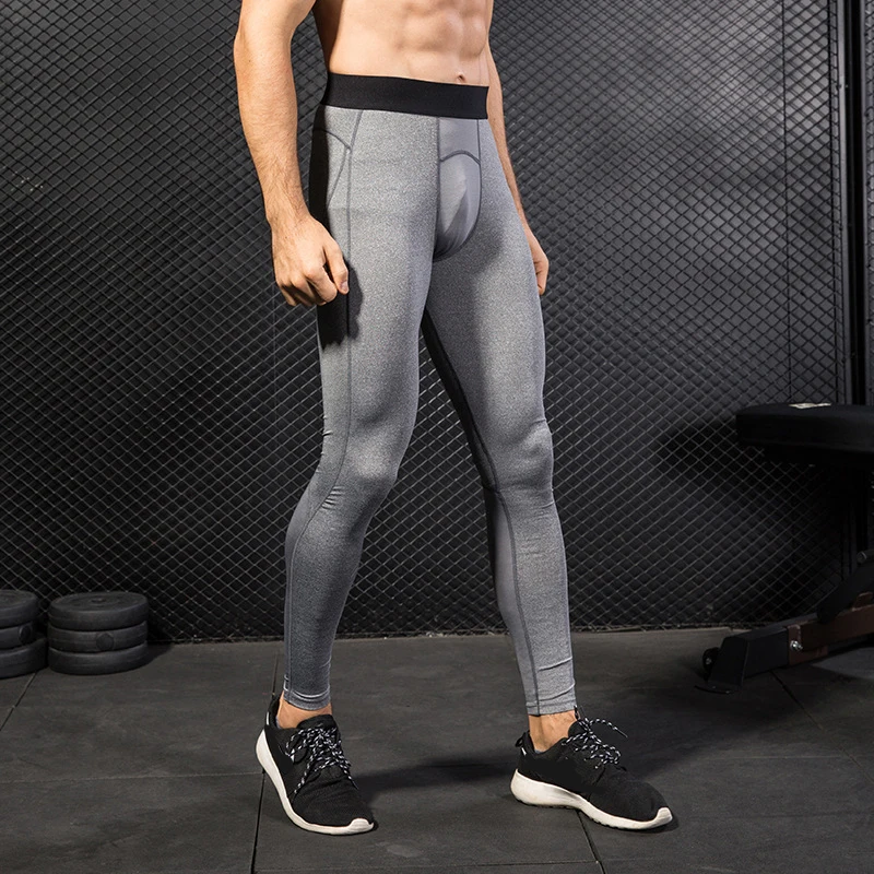 

Men Training Pants Compressed Running Tights Jogger Jogging Jerseys Football Soccer Bottoms Fitness Gym Leggings Cycling Capris