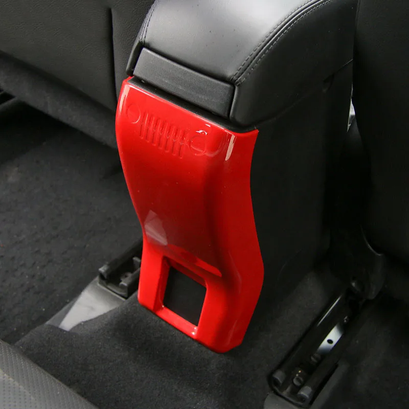 Car accessories ABS plastic Interior Center Console Armrest Box Back Panel Cover Trim For Jeep Renegade 2015-2019 Car-styling