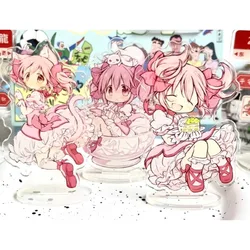 Kaname Madoka Acrylic Stand Figure Puella Magi Madoka Magica Anime Peripherals Cute Delicate Dormitory Desktop Ornaments Gift