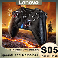 New Lenovo S05 GamePad Support Wired/Wireless Bluetooth/2.4G Receiver Connection Adaptation Switch/Computer PC/Android TV 600mAh