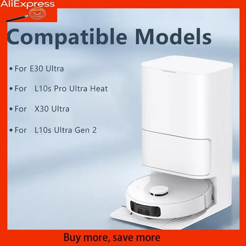 A67Z الجانب الرئيسي فرشاة المطاط فرشاة تصفية ممسحة القماش اكسسوارات عدة ل Xiaomi M30 S مكانس كهربائية للكنس Dreame E30 Ultra