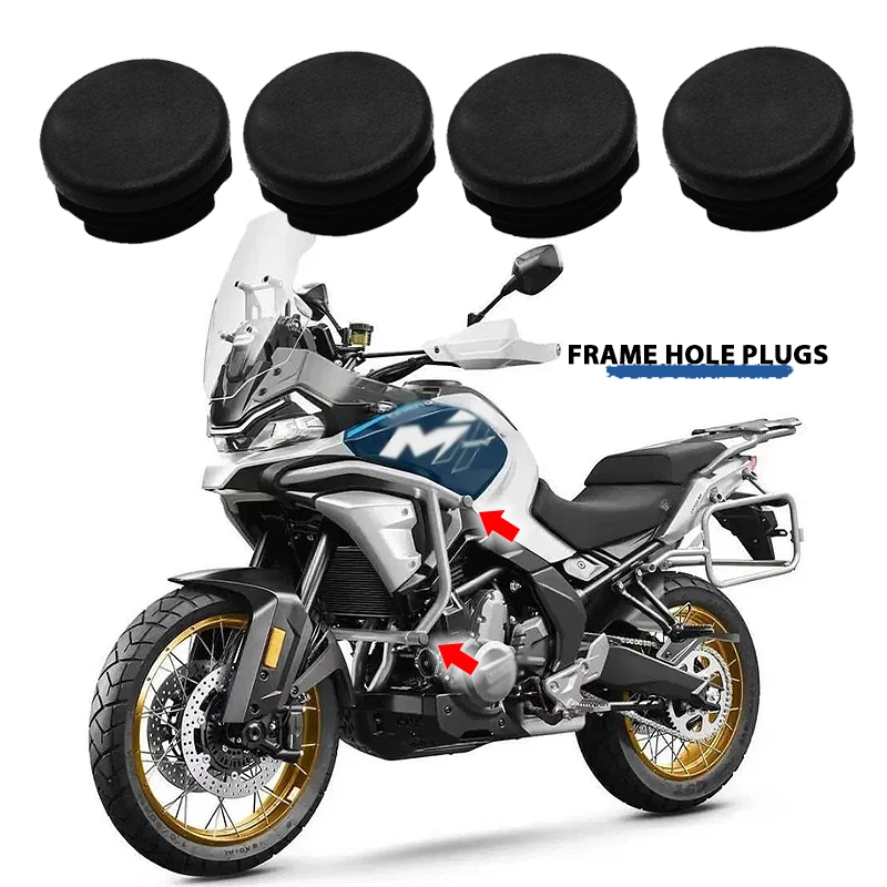 700MT Frame Hole Cover Caps Plug Decorative Frame End Caps FOR CFMOTO CF 700MT MT700 700 MT Accessories