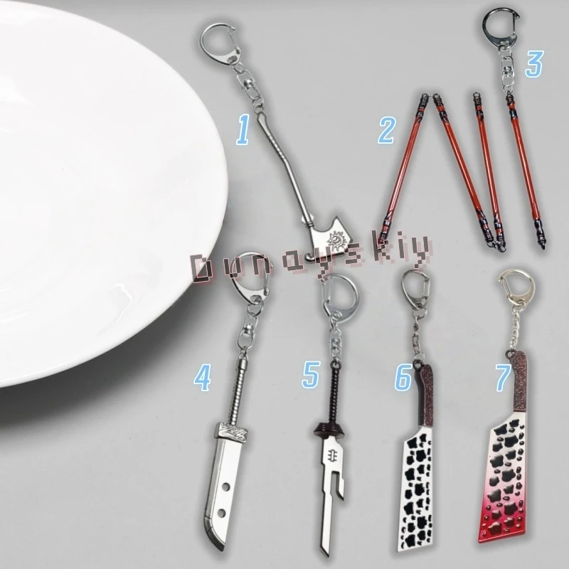 Llavero Colgante de Aleación Miniatura JJK Hecho por Fans, Amuleto para Bolso, Cosplay de Maki Zenin, Nanami Kento, Toji, Fushiguro, Tengetsu, Hoko Yuuun