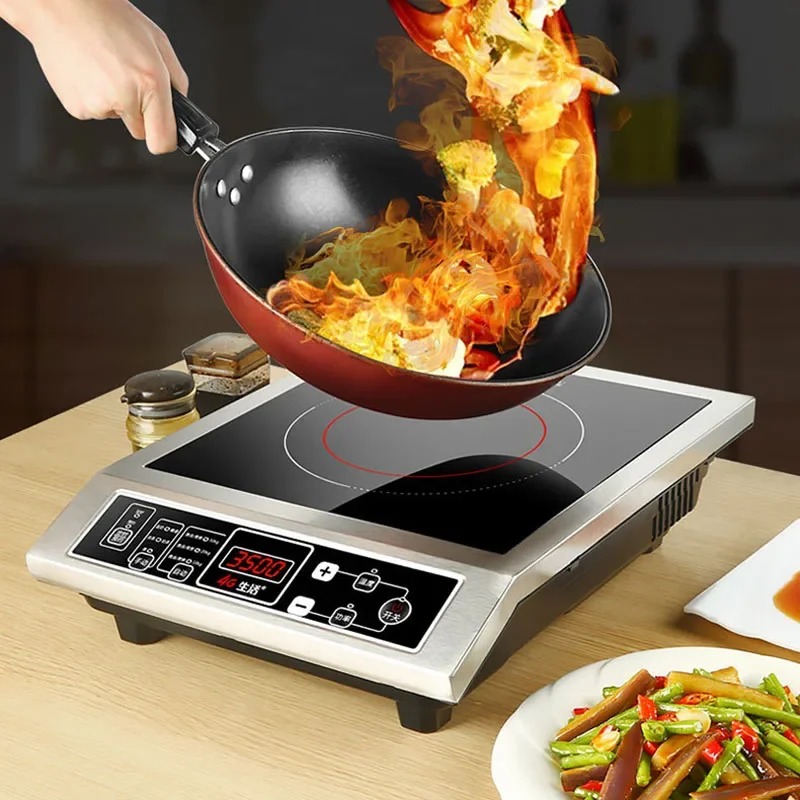 Induction Cooker FOR 3500W High-power Stir-frying Button commercial electric cooker canteen induction cooker  stoves