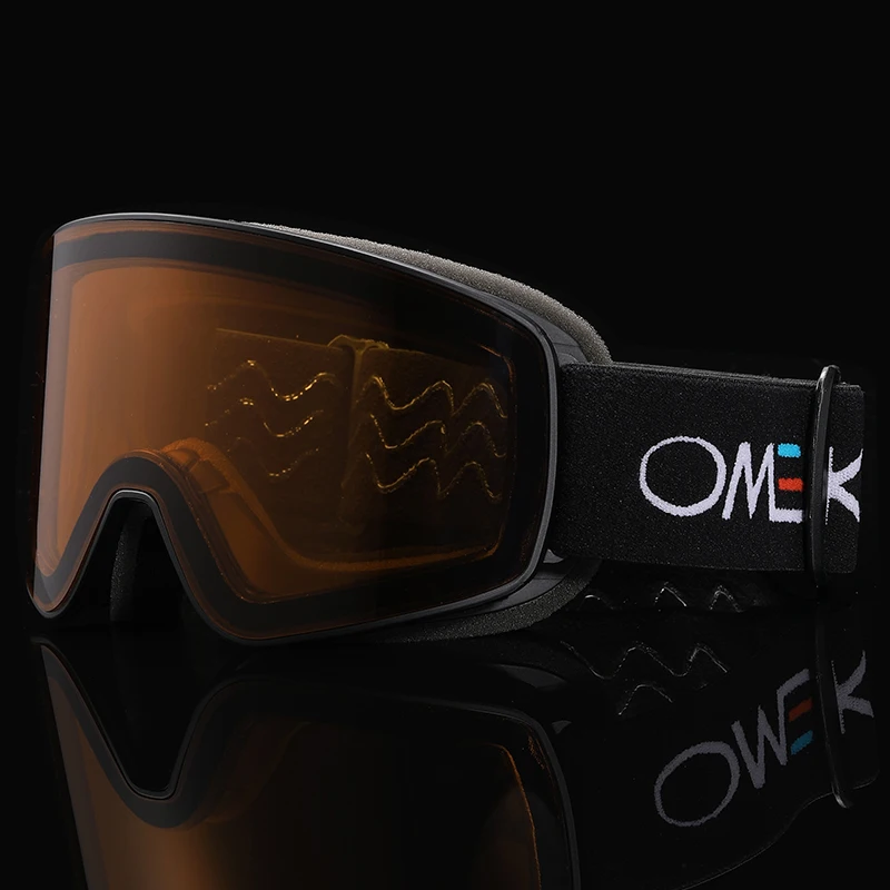 OMEKOL BRAND NEW Double Layers Anti-Fog Ski Goggles Snowmobile Eyewear Outdoor Sport Snow Snowboard Glasses