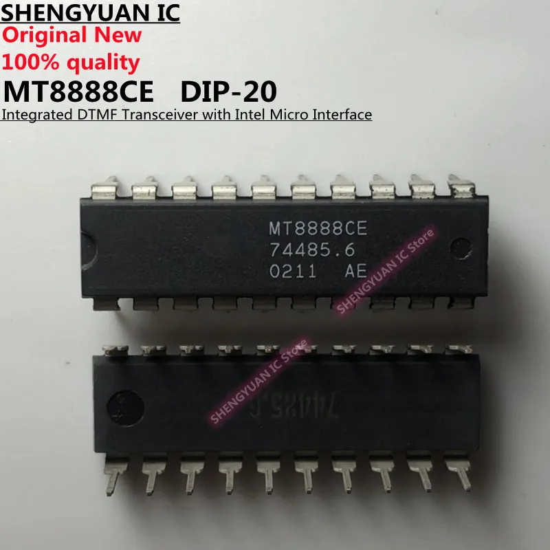 5pcs MT8888CE DIP-20 MT8888 Integrated DTMF Transceiver with Intel Micro Interface 100% new imported original 100% quality