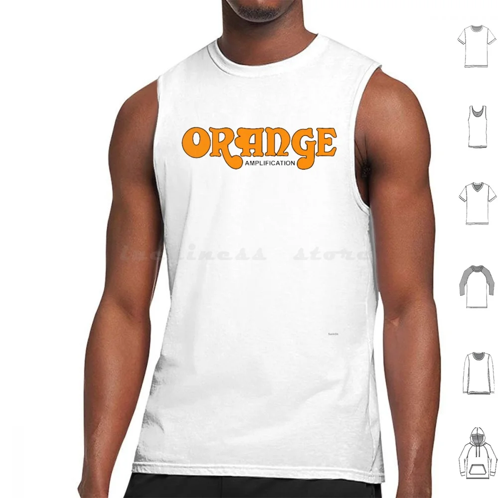 Orange Amplification Tank Tops Print Cotton Orange Amplification Orange Amps Orange Amp Orange Amplifier Orange Guitar