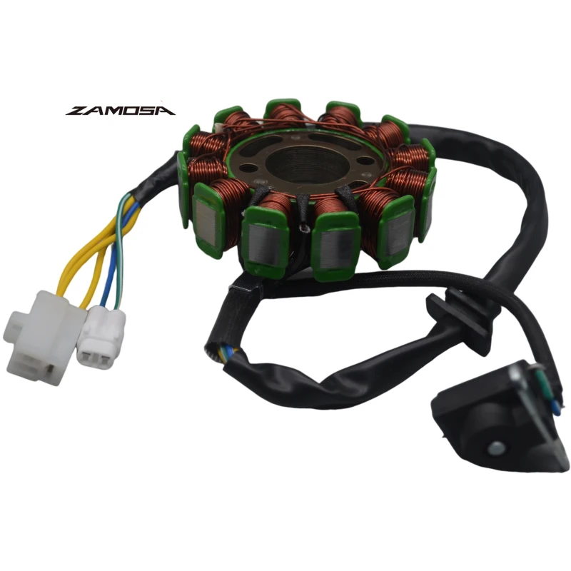GY6-12(EFI) DC Motorcycle Electric Stator Coil Compatible With GY6-12(EFI) 12 Pole Stator Coil for GY6 125CC 150CC Engines