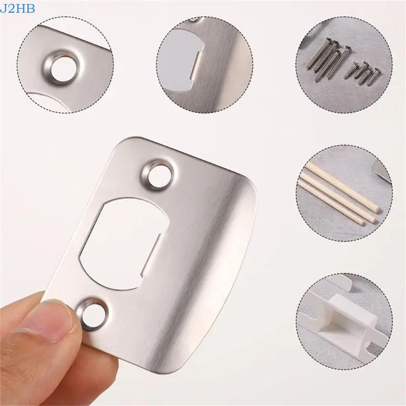 J2HB Multipurpose Standard Convenient Door Strikes Plate With Shims Residential Security Designs Fix Door Latches