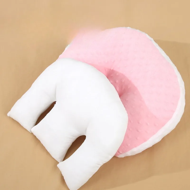 

Подушка для беременных U-образной формы, для поддержки живота и спины, сатиновая, прохладная, для сна на боку, для всех триместров, для летнего использования