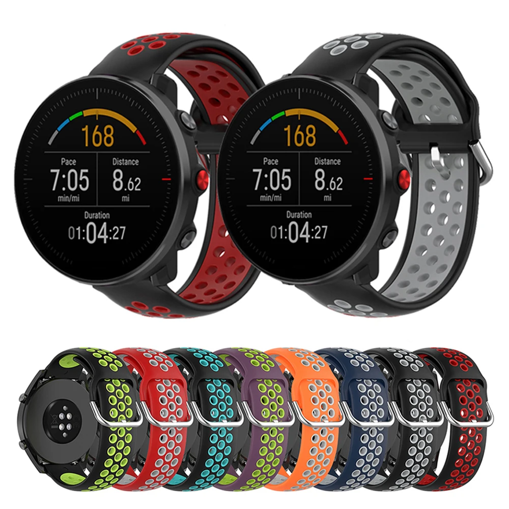 Pulseira de silicone para polar ignite 2/unite substituição pulseira de relógio para polar grit x/vantage m m2