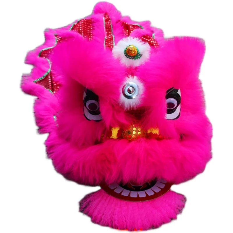 

Handmade plastic lion drum set 6 inch 8 inch gong banknotes full of Foshan lion dance performance props