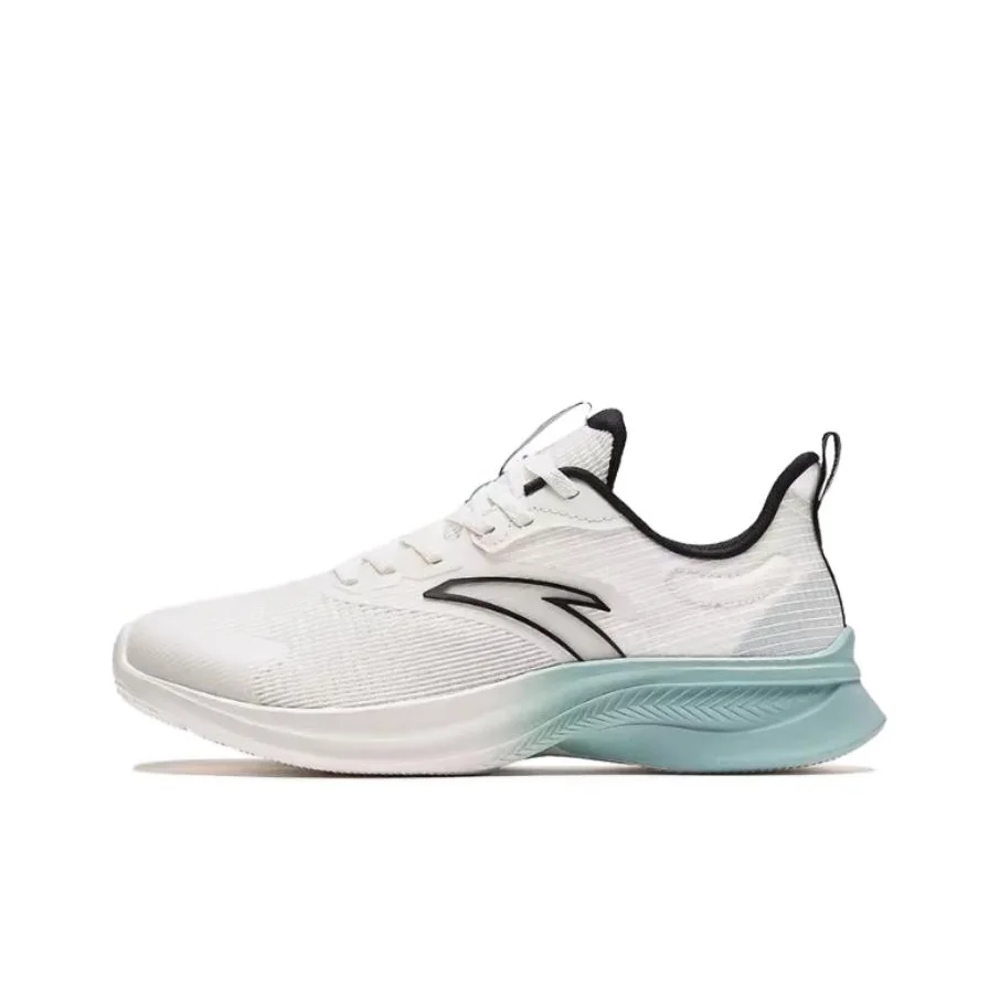Anta Hydrogen Run Low top Sprint Running Shoes Men's White Blue 912335501-6