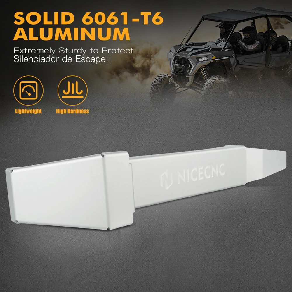 NICECNCท่อไอเสียสําหรับPolaris RZR XP 1000 2015-2021/RZR XP 4 1000 2015-2021 UTVอุปกรณ์เสริมทนความร้อน
