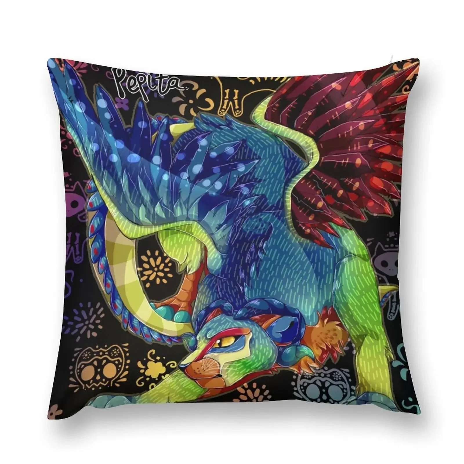 

Pepita The Alebrije Throw Pillow christmas pillowcases christmas ornaments 2025 Pillowcase Cushion Cushion Cover Set pillow