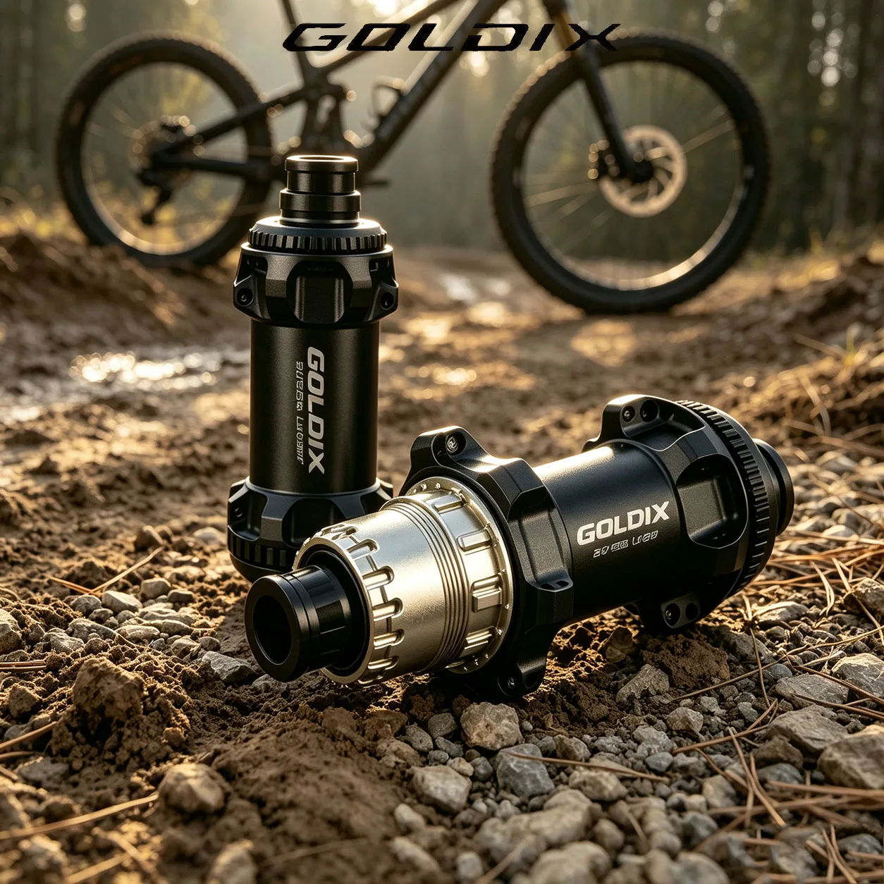 GOLDIX R160 Ultralight 270g Road Bicycle Hub 72T Ratchet HG/XDR Center Lock Disc Brake 24H Steel Spoke Compatible 10-13 Speed