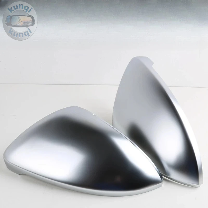 2pcs Silver Chrome Side Mirror Cover Cap for VW Golf 7 MK7 7.5 GTD R GTI GTE VII  E-golf  Sportsvan City 2013 2019 replace matte